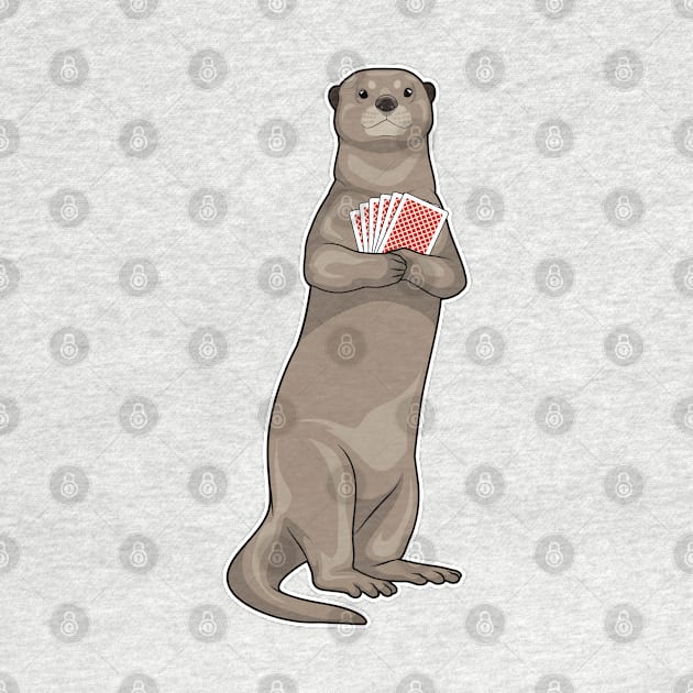 Otter Poker Poker cards by Markus Schnabel